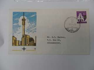 RSA 1.15a (1971) - Opening of Strijdom Tower FDC