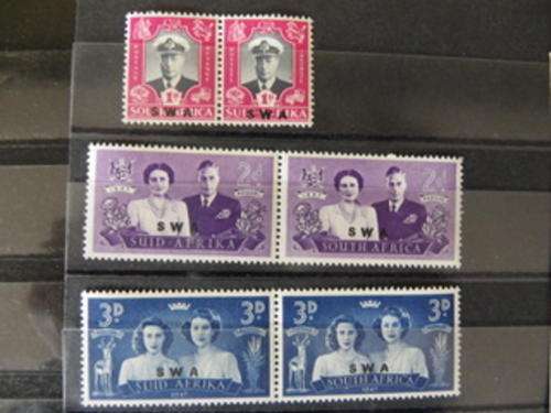SWA (1947) Royal Visit MintPairs