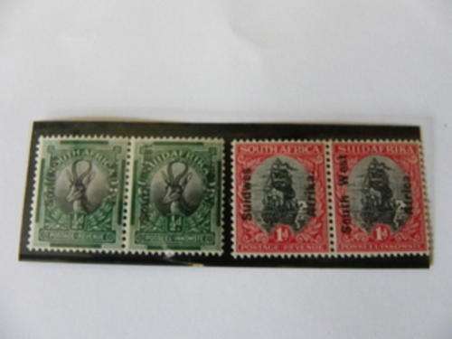 SWA (1926) - London Pictorials with Overprint (Mint pairs)