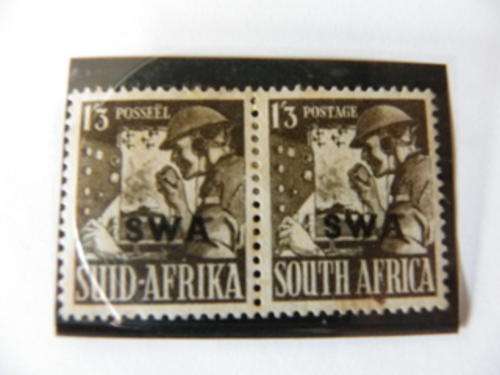 SWA (1943) - 1/3 Additional Value Mint Pair