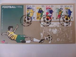RSA 6.28 (1996) - African Cup of Nations FDC