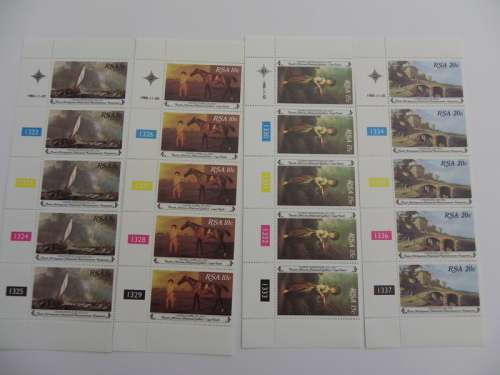 RSA 3.25 (1980) - National Art Gallery Mint Control Block Set