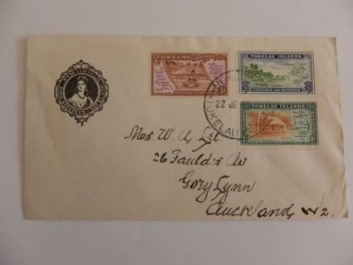 Tokelau Islands (1947) - Illustrated FDC