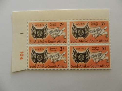 Union (1954) - Centenary of Free State Mint Control Block