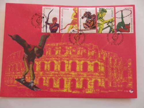 RSA 7.75 (2004) - Celebrating the World of Sports FDC