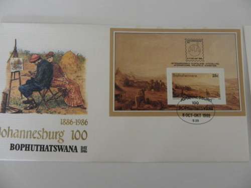 RSA (1986) - Johannesburg 100 BOP FDC