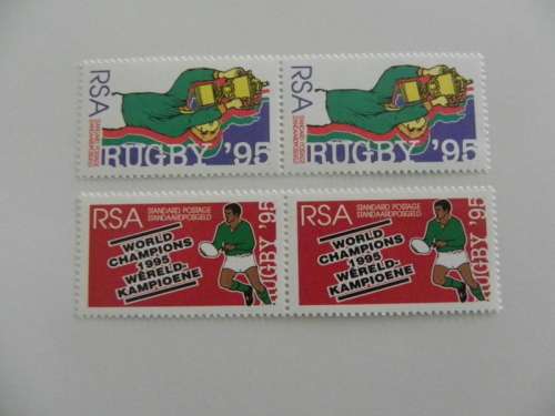 RSA 6.14 (1995) - Rugby World Cup Mint Pairs