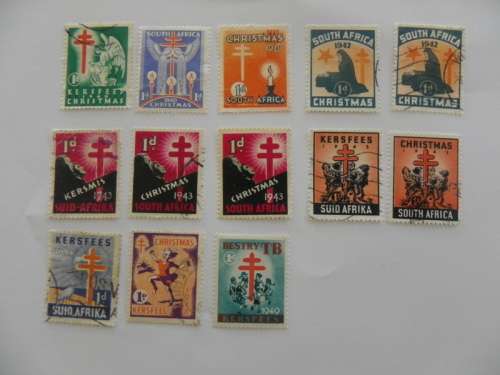RSA (1940's) - Christmas Stamps