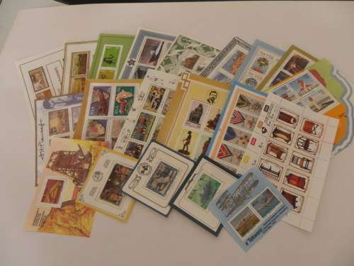 RSA - Miniature Sheets x 20 (Bid per sheet to take all)