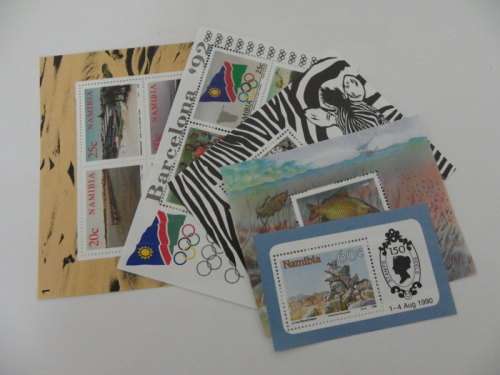 Namibia - Miniature Sheets x 5 (Bid per sheet to take all)
