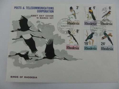 Rhodesia (1977) - Birds Illustrated FDC