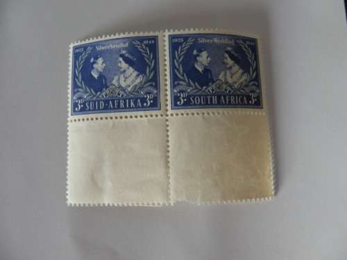 Union (1948) - Silver Wedding Mint Marginal Pair