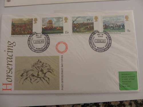 Great Britain (1979) - Horseracing Illustrated FDC