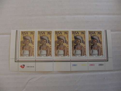 RSA 6.42 (1996) - National Women's Day Mint Control Block