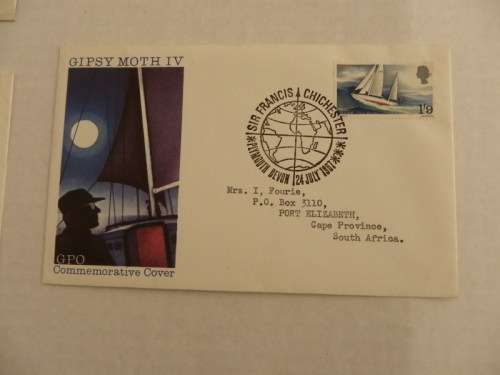Great Britain (1967) - Gipsy Moth IV Illustrated FDC
