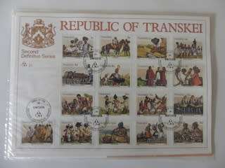 Transkei 2nd Definitive Series (1984) - SAPO Issued Folder