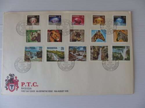Rhodesia (1978) - 4th Definitive Series Illustrated FDC