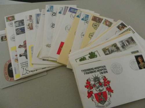 RSA Commemorative FDC's x 58 - No duplication (Bid per FDC to take all)