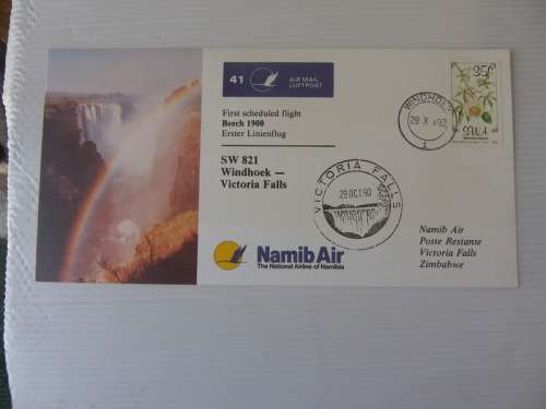 Namibia (1990) - Namib Air #41 Illustrated Card