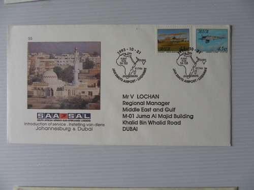 RSA (1993) - SAA #55 Illustrated FDC