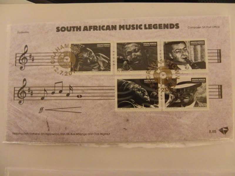 RSA 8.85 (2015) - Musical Legends FDC