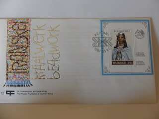 Transkei SAF02 (1987) - Beadwork Illustrated FDC