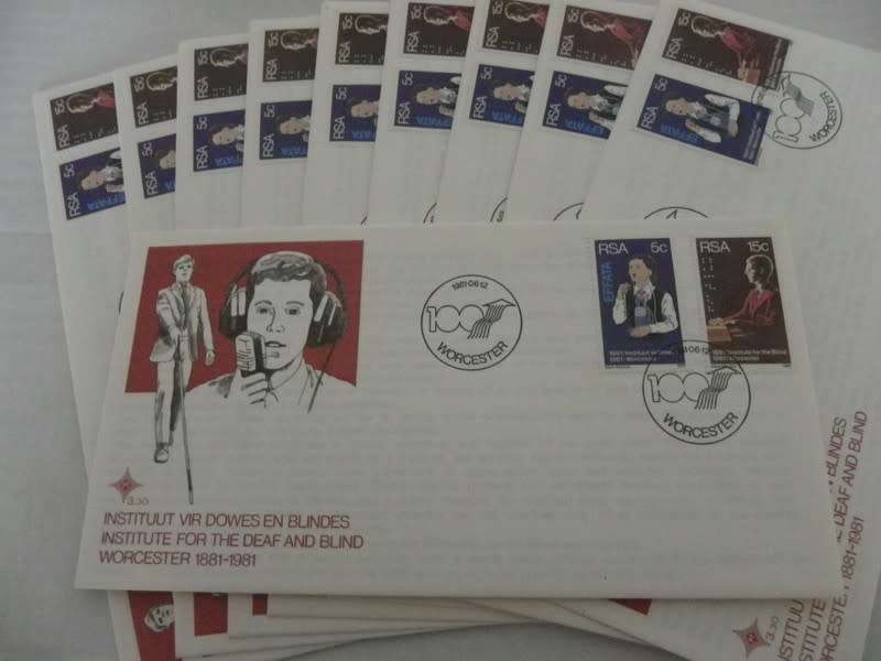 Excess Stock - RSA 3.30 FDC`s (Bid per FDC to take all 10)