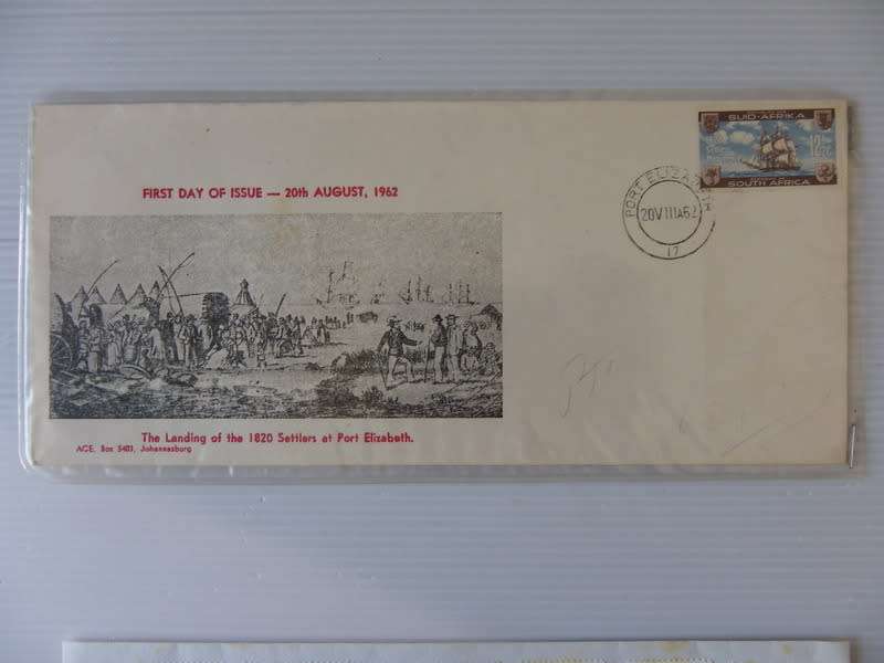 RSA (1962) - Landing of 1820 Settlers Illustrated FDC