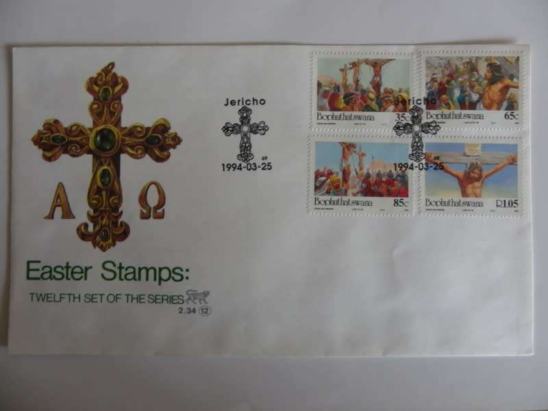 Bophuthatswana 2.34 (1994) - Easter Stamps (12th Series) FDC