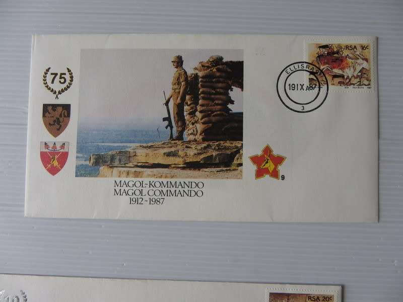 RSA (1987) - SADF #09 Magol Commando Illustrated FDC