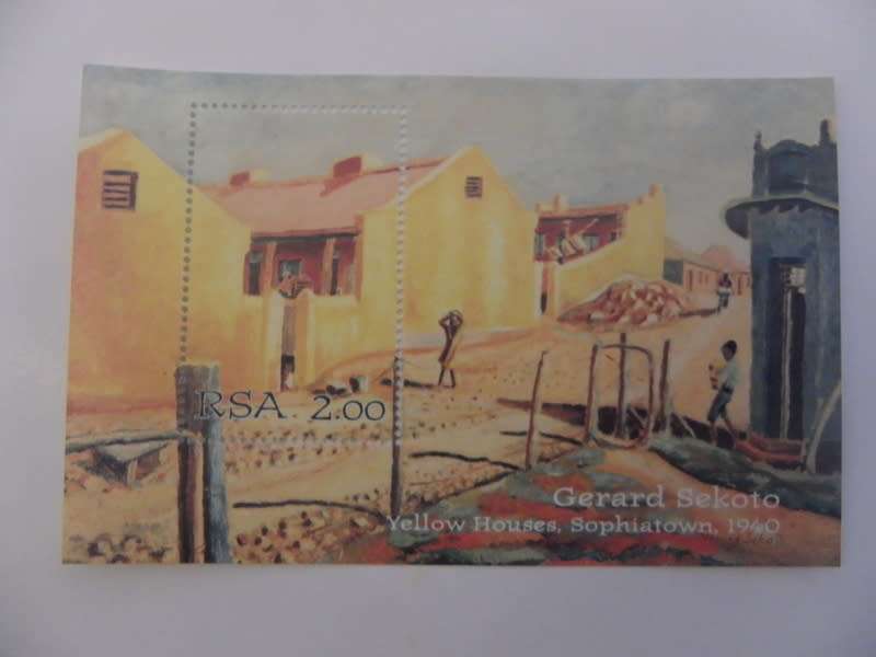 RSA 6.34 (1996) - Gerard Sekoto Mint Miniature Sheet