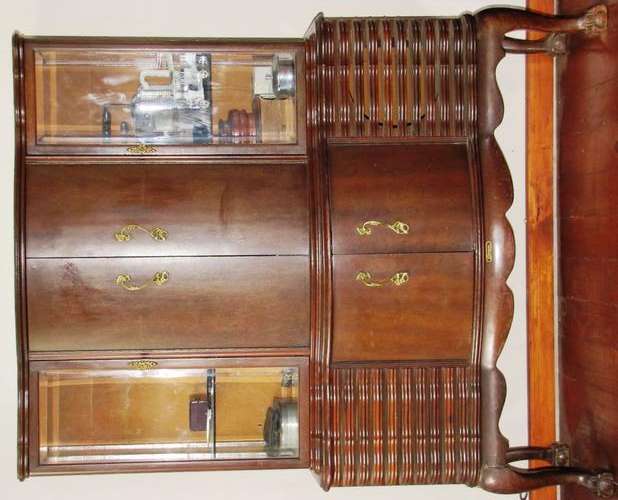 Antique Radio Cabinet