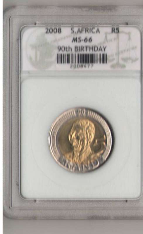 Mandela 2008 MS66 Crazy @ only R99!!!!!!