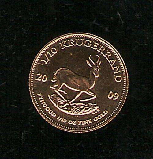 2009-1/10th Krugerrand-Invest NOW!1 Week Only!!!