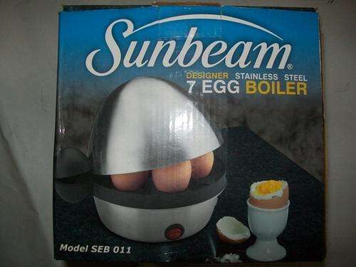 Sunbeam Designer Stainless Steel 7 Egg Boiler