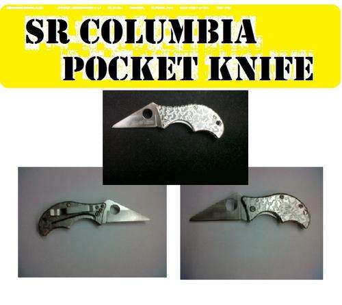 SR COLUMBIA 440C POCKET KNIFE