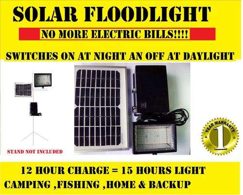 SOLAR FLOOD LIGHT 54 LED 20 WATT LED R2500.00