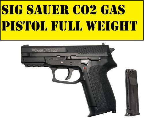 SIG SAUER PRO CO2 GAS PISTOL FULL WEIGHT 4.5MM STEEL BB R1695.00