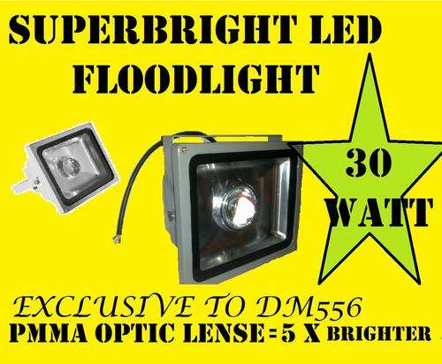 LED 30 WATT PMMA OPTIC LENSE FLOODLIGHT 5 X BRIGHTER R1895.00