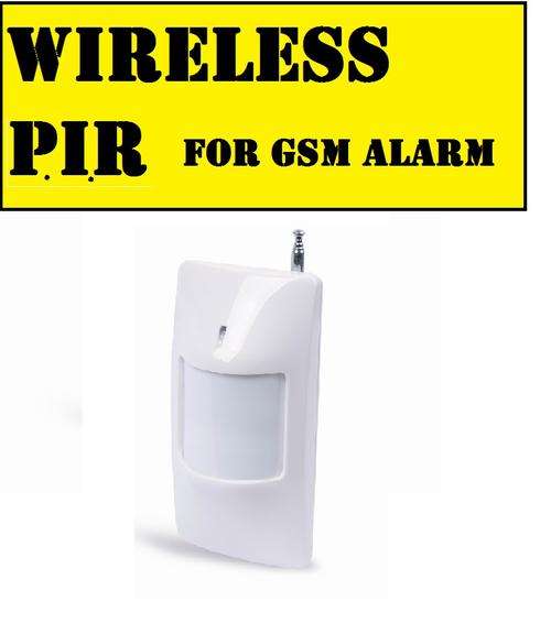WIRELESS PIR FOR GSM ALARM  R249.95