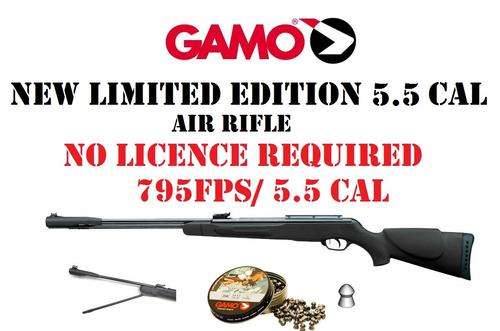 NEW GAMO (5.5 MM)CAL AIRGUN RIFLE LIMITED EDITION NO LICENCE REQUIRED R4295.00