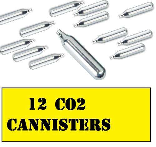 co2 Gas cannister for BB GUNS - 12 CO2 GAS PACK