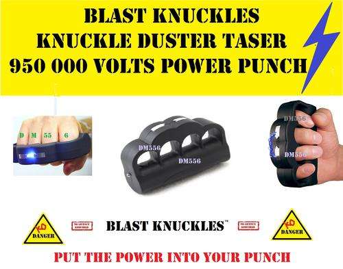 BLAST KNUCKLES - A KNUCKLE DUSTER STUNGUN WITH 950 000 VOLTS R795.00