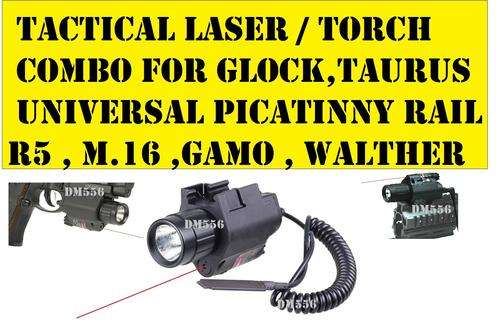 TACTICAL LASER TORCH COMBO FITS ALL PICTINNY RAILS ESPECIALLY GLOCK R 2395.00