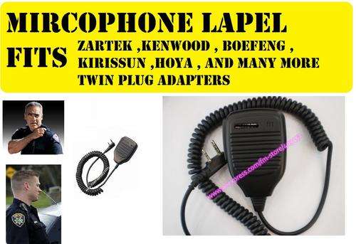 MICROPHONE LAPPELL FOR TWO WAY RADIOS  R449.95