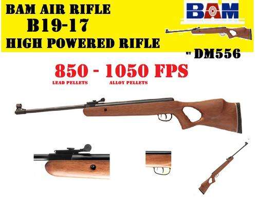 THE ALL NEW BAM HIGH POWERED RIFLE 1150 FPS WITH ALLOY PELLETS R3195.95