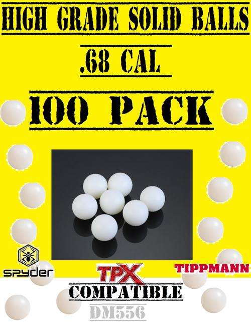 SELF DEFENCE SOLID NYLON BALLS .68 CAL  R289.99
