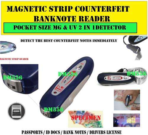 NEW POCKET ELECTRONIC  MAGNETC STRIP COUNTERFEIT BANKNOTE DETECTOR R295.00