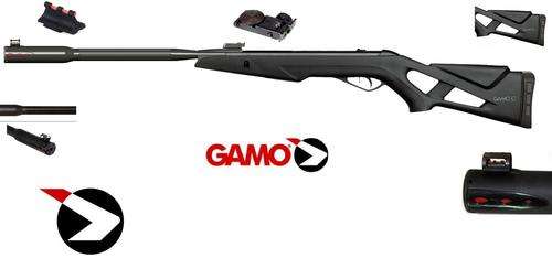 GAMO WHISPER FUSION AIR RIFLE shoots 1295 FPS WITH PBA PELLETS R3999.95