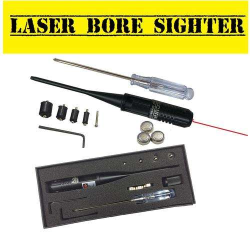 new LASER BORE SIGHTER fits  any 4.5mm -  .50 cal rifles R995.00